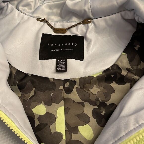 Anthropologie x Sanctuary Fuax Leather Zip-Up Jacket - Picture 6 of 6